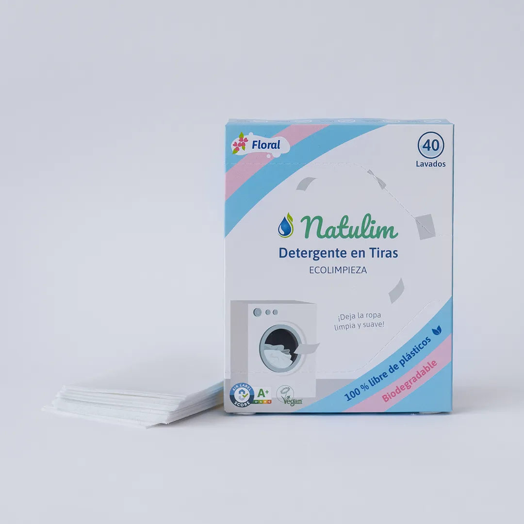 INFLUENCERS > Eco-Tiras de Detergente 40 lavados Natulim - Gratis