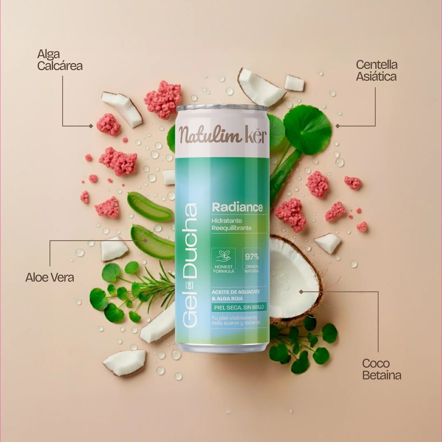 Gel de ducha Natulim Kēr
