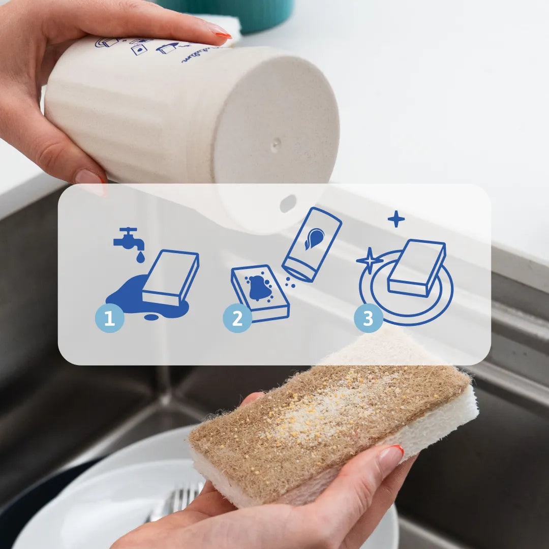 Lavavajillas a mano en polvo