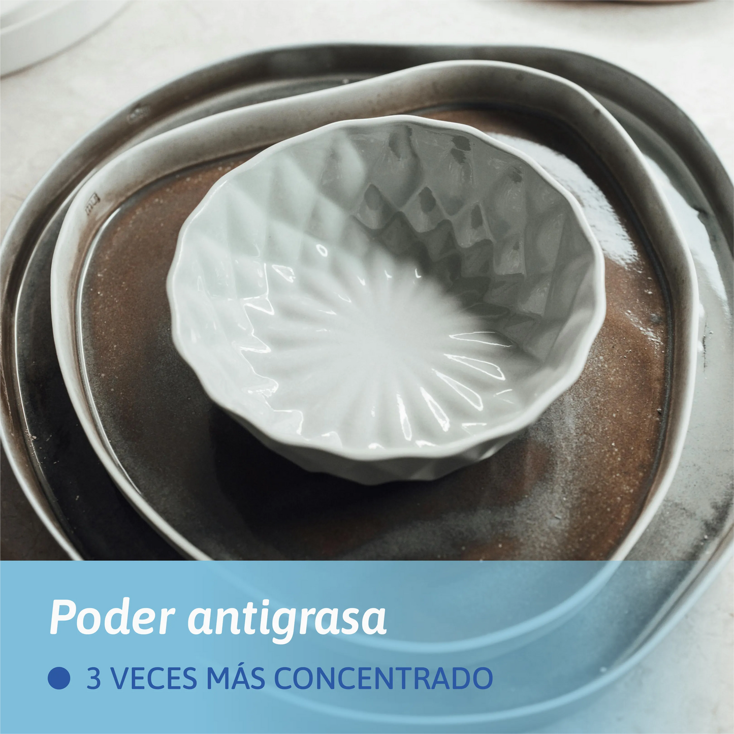 Lavavajillas a mano en polvo