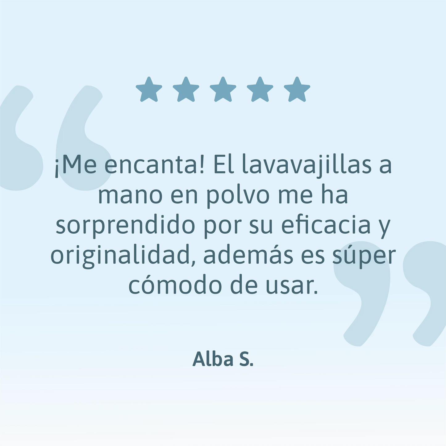 Lavavajillas a mano en polvo