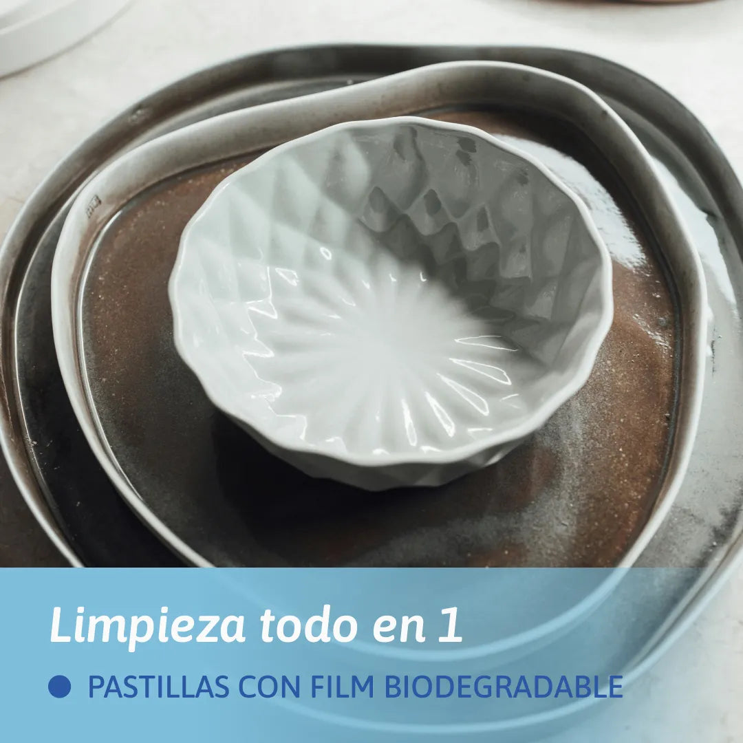 Eco Pastilles Rentavaixelles 6 en 1 - 60 rentats