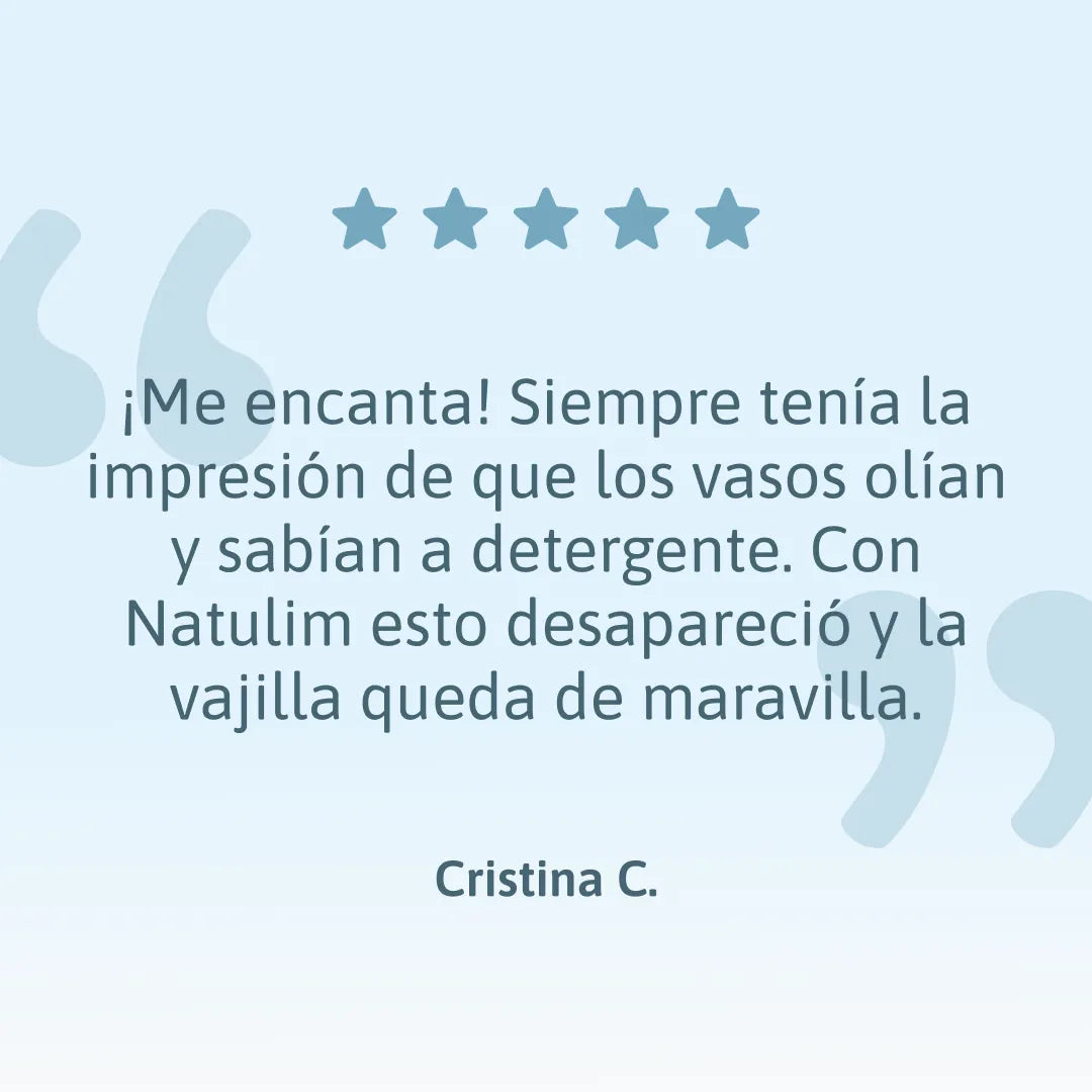 Opinión de las Pastillas Lavavajillas Natulim