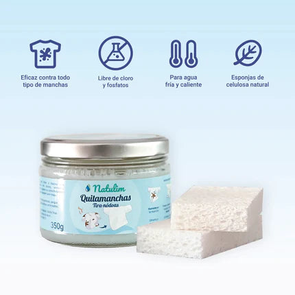 Natulim Stain Remover + 2 Sponges