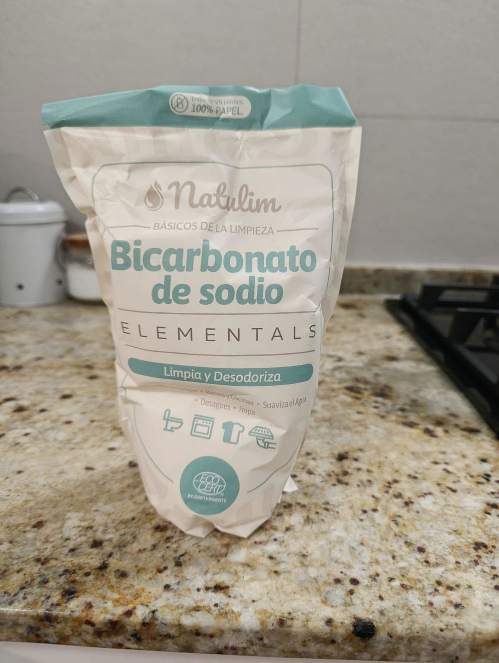 Foto de un cliente de Natulim (bicarbonato)