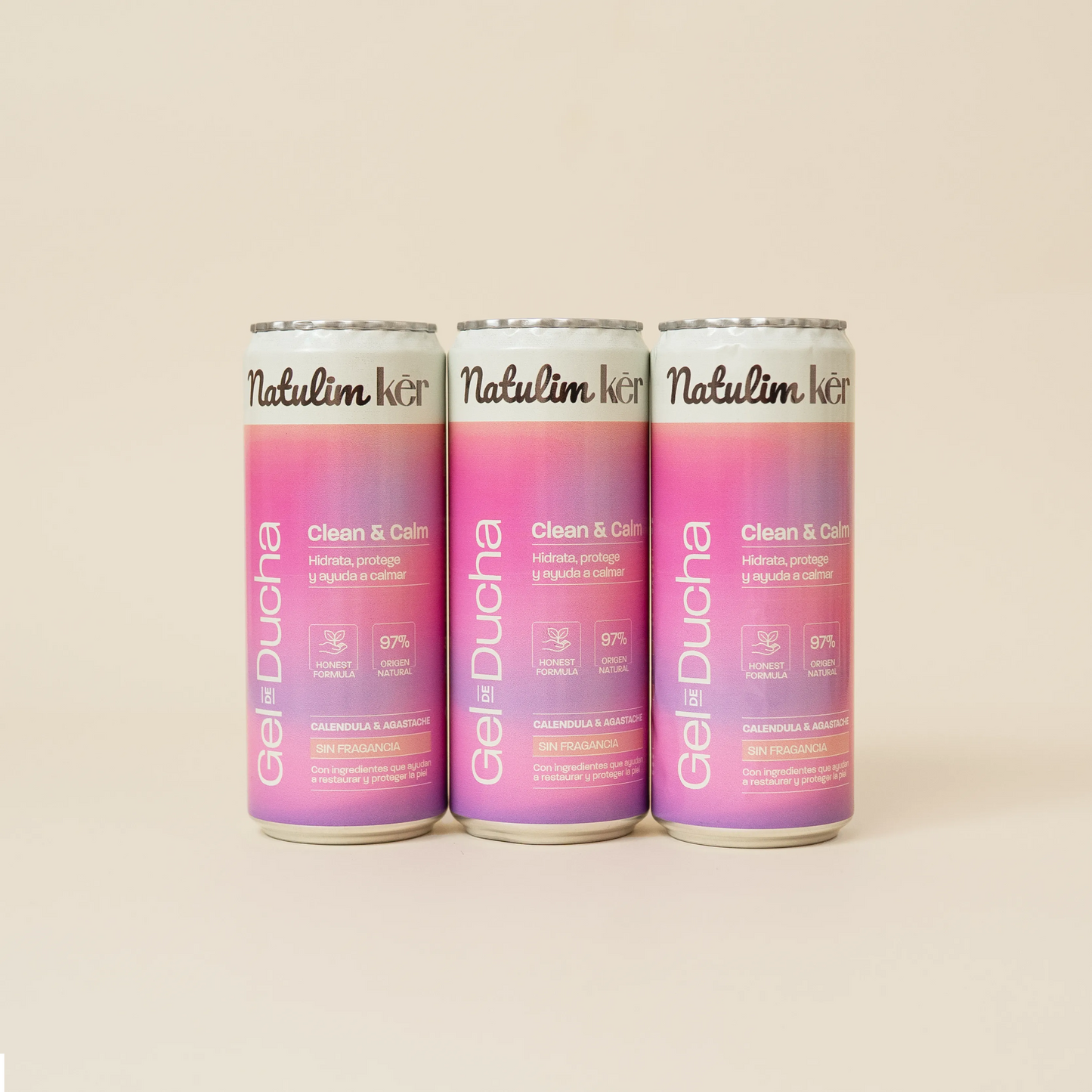 3 Recargas Gel de ducha