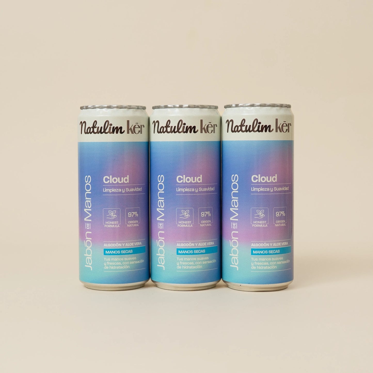 3 Recargas Jabón de Manos