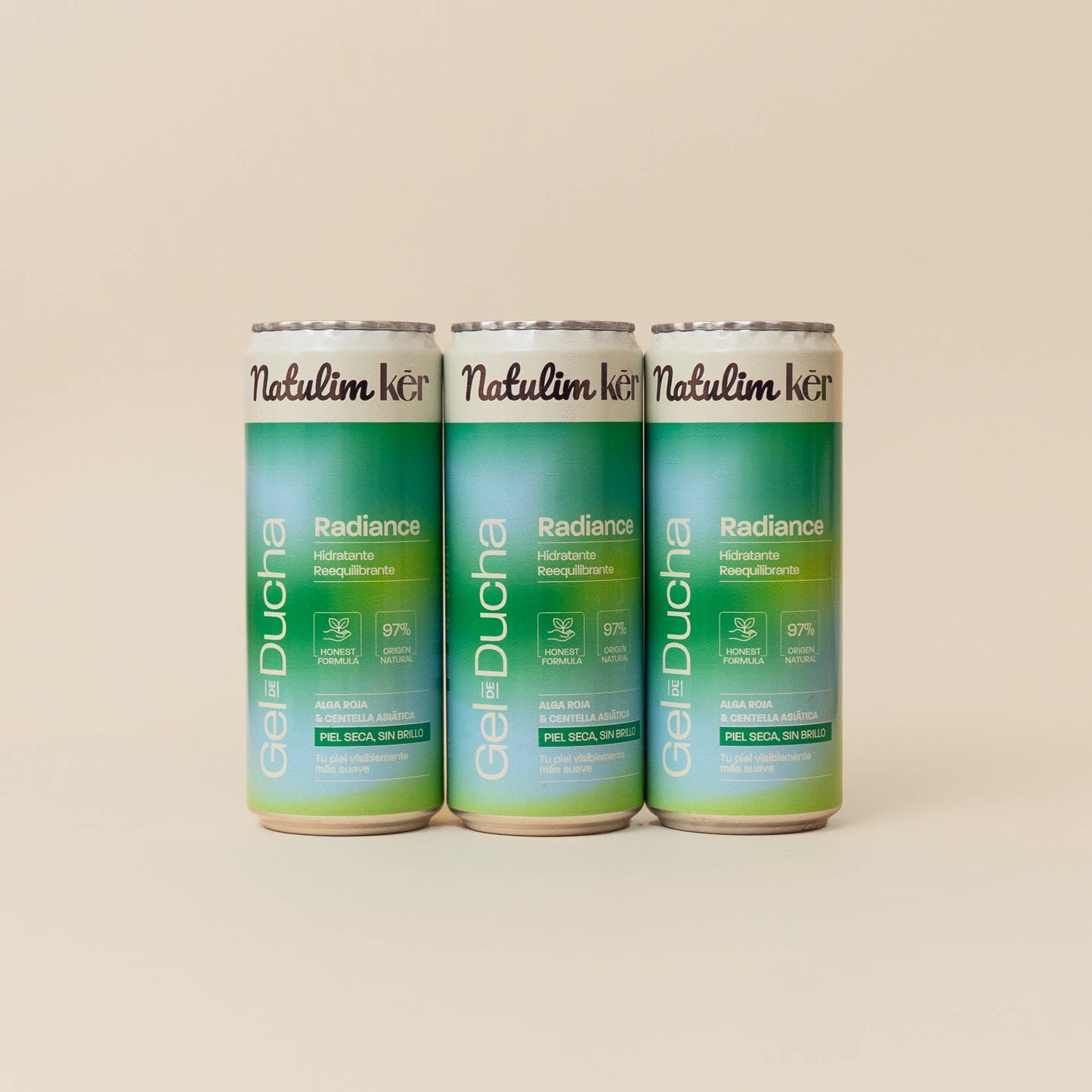 3 Recargas Gel de ducha