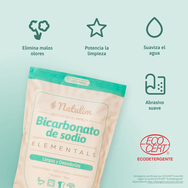 Beneficios Bicarbonato de Sodio Natulim