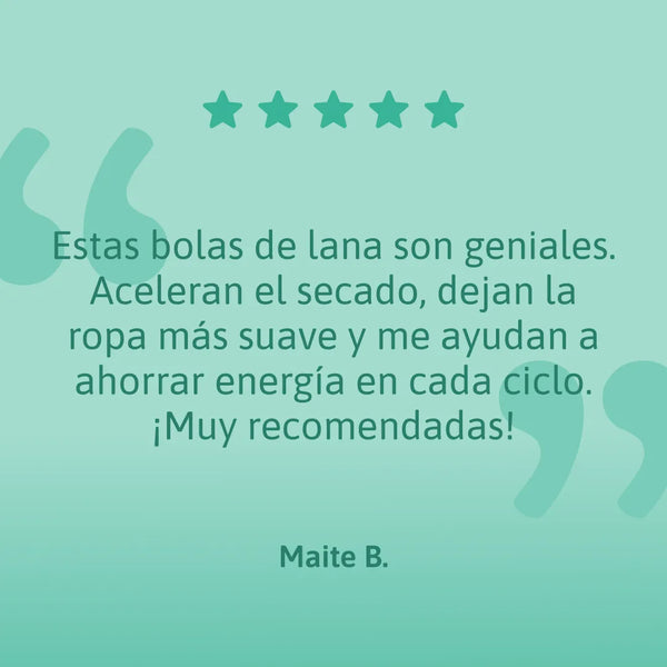 Opinión de las Bolas para Secadora Natulim