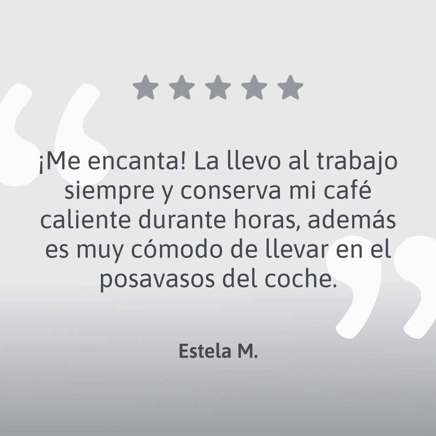Vaso Térmico - Acero Inoxidable 1L