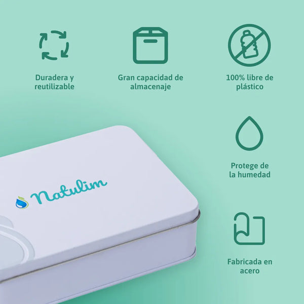 Beneficios Caja Metálica Natulim