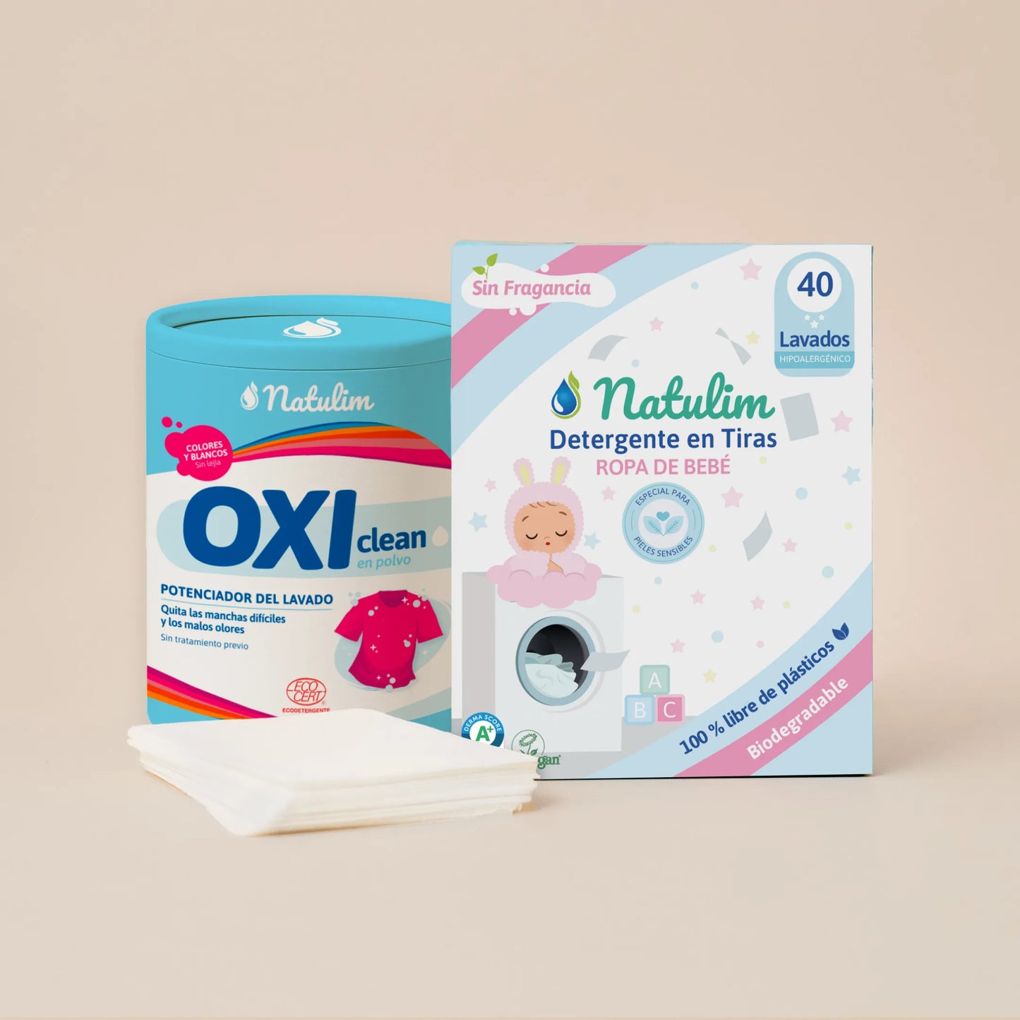 Pack bebé Detergente y OxiClean