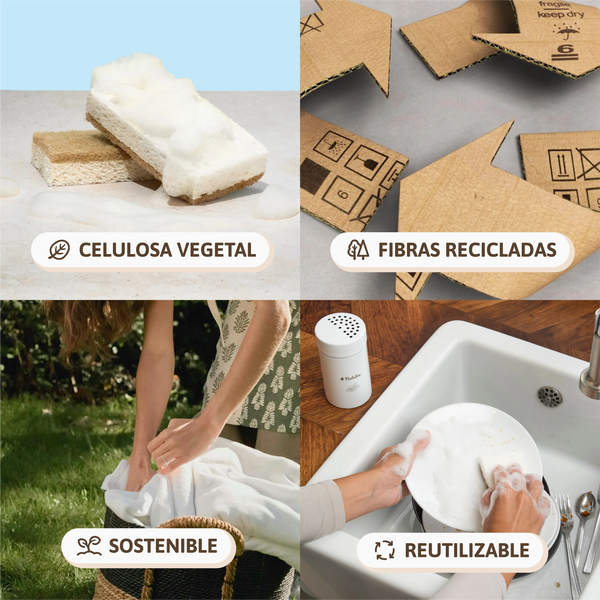 Beneficios de la Esponja Celulosa Vegetal Natulim