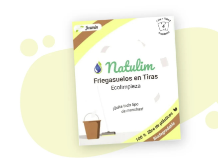 Muestra Regalo 4 Eco-Tiras Fregasuelos Natulim