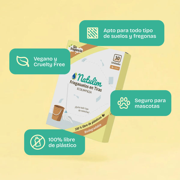 Floor Cleaner - 30 Natulim Eco-Strips
