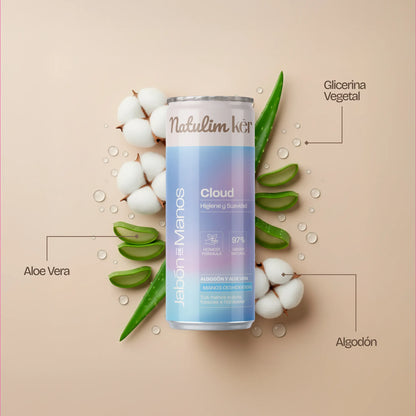 Sabó de mans Cloud Natulim Kēr