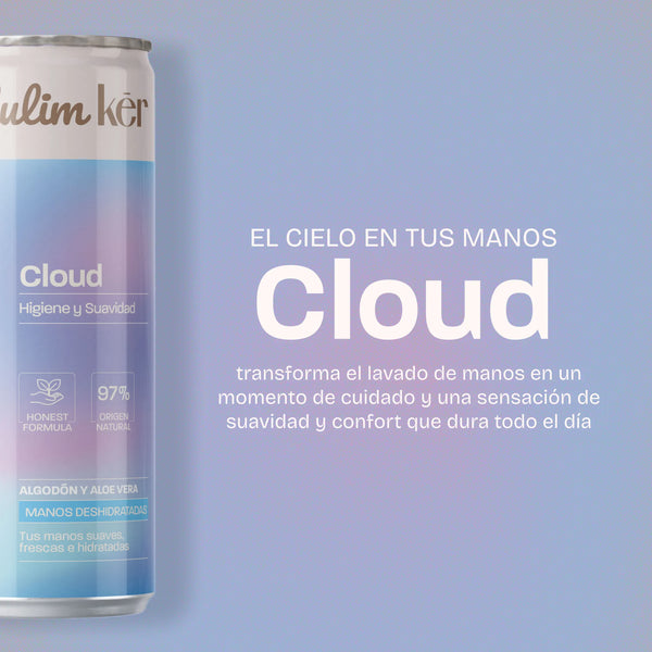 Sabó de mans Cloud Natulim Kēr