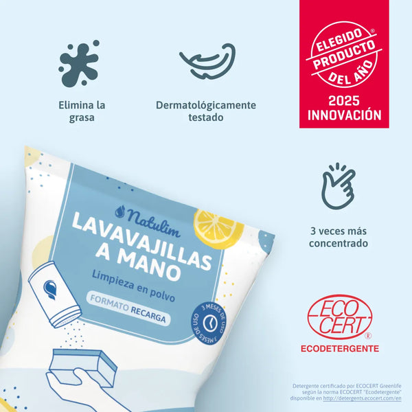 Beneficios Lavavajillas a Mano Natulim