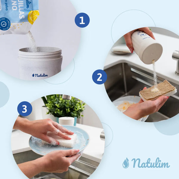 Cómo usar Lavavajillas a Mano Natulim