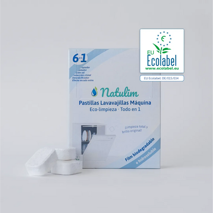 Eco Pastillas Lavavajillas 6 en 1 - 60 Lavados