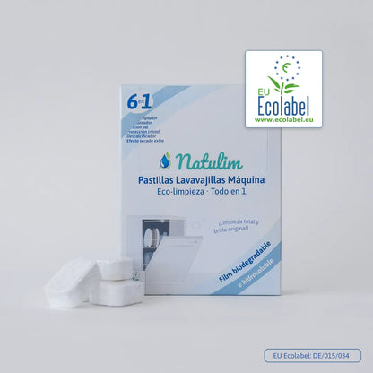 Eco Pastillas Lavavajillas 6 en 1 - 60 Lavados