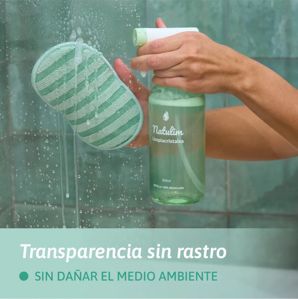 Pack Limpiacristales: Transparencia en Cristales Sin Rastro Natulim