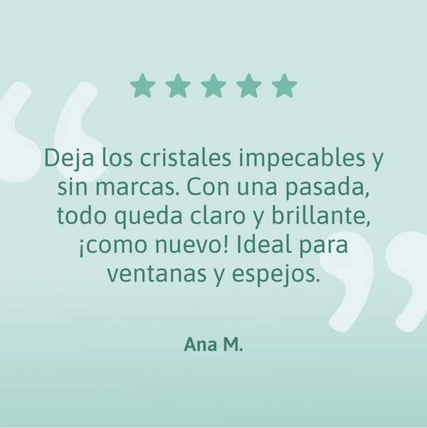 Opinión del Pack Limpiacristales Natulim