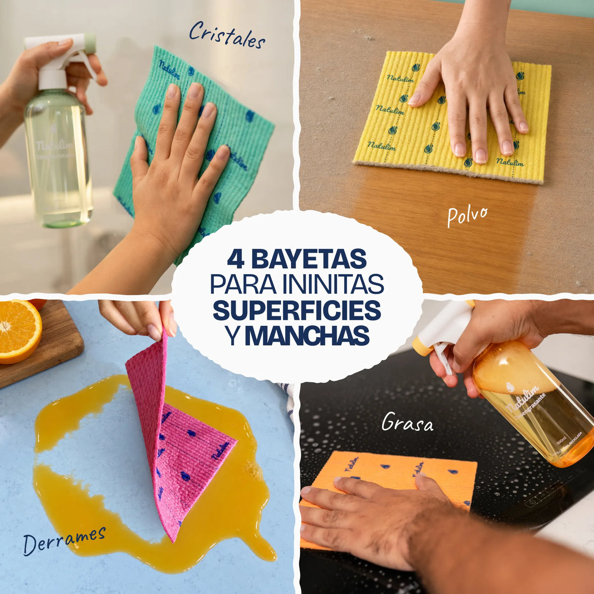 Bayeta Absorbente Reutilizable