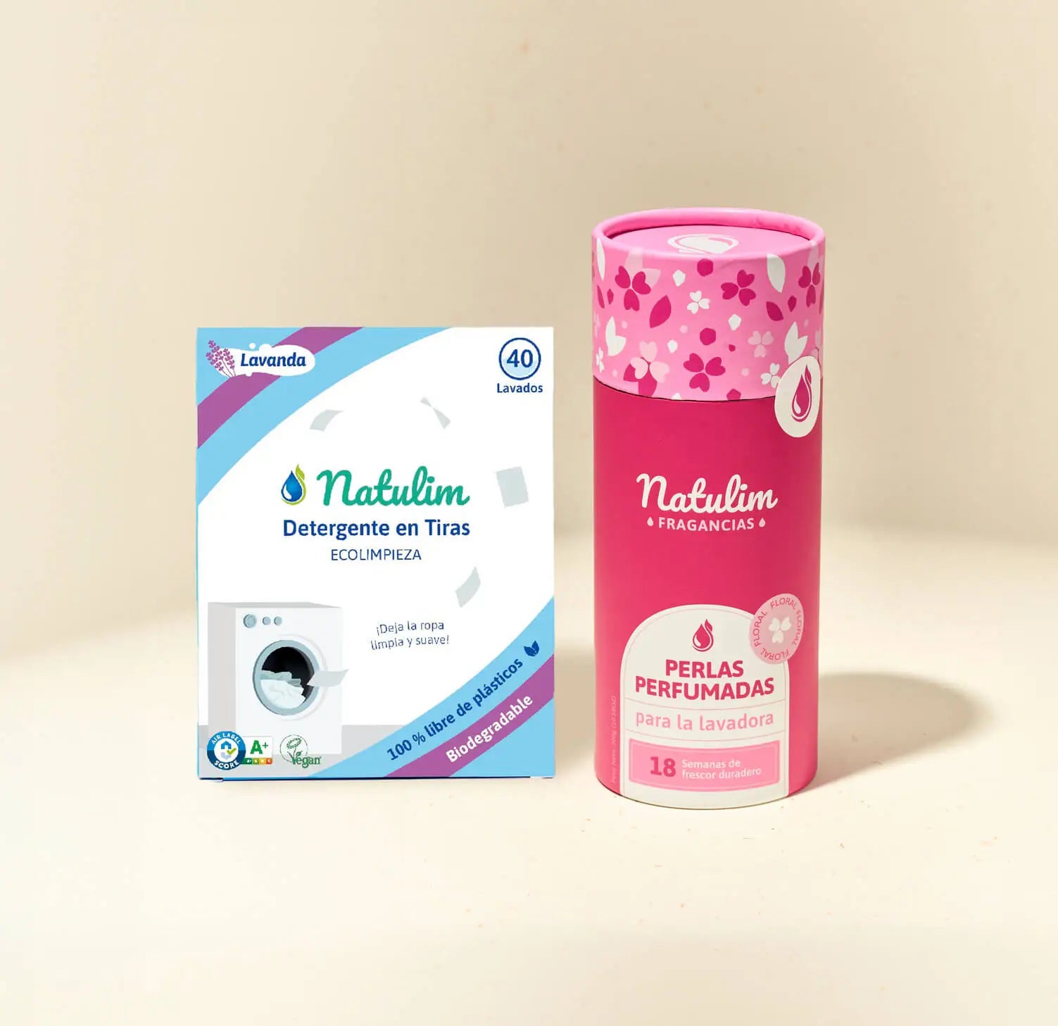 Detergete en Tiras Lavanda y Perlas Perfumada Floral Natulim
