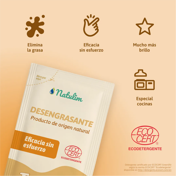 Beneficios del Pack Desengrasante Natulim