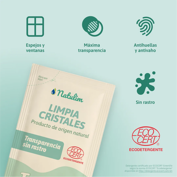 Beneficios del Pack Limpiacristales Natulim