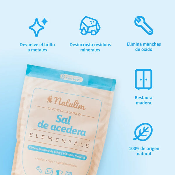 Beneficios Sal de Acedera Natulim