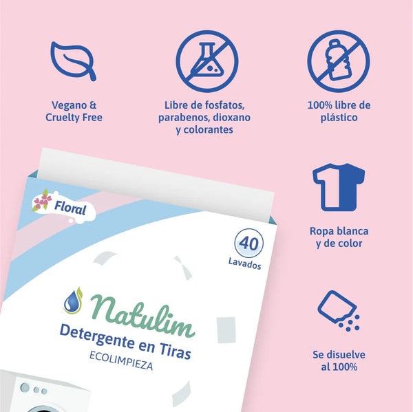 Beneficios del Detergente en Tiras Natulim