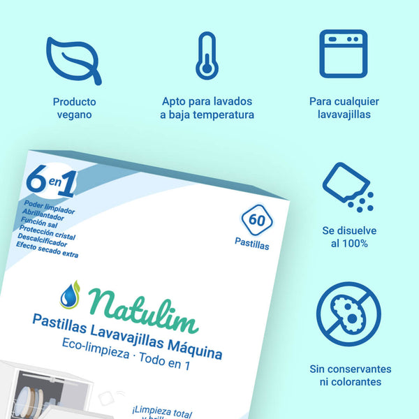 Beneficios de las Pastillas para el Lavavajillas Natulim